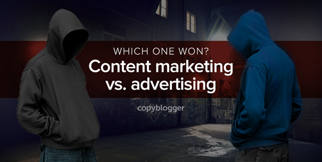 Content Marketing and Advertising Meet in a Dark Alley: Who Wins, and Why?