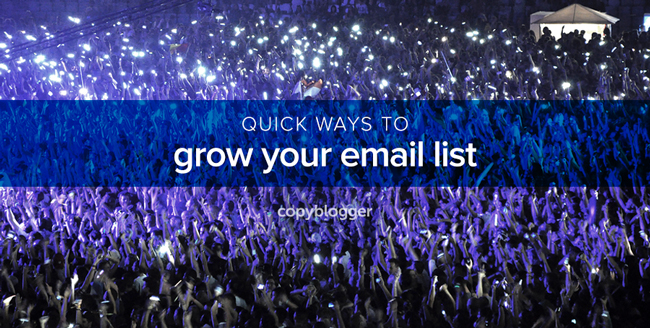 4 Quick Solutions that Spawn Radical Email List Growth