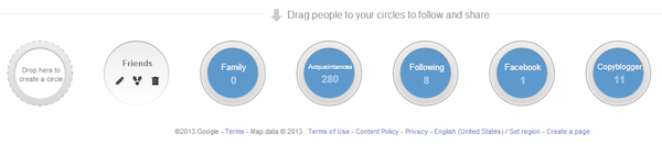 Image of Demian's Google+ Circles