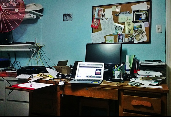 Image of Sonia Simone's Desk