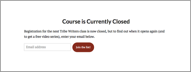 courseclosed