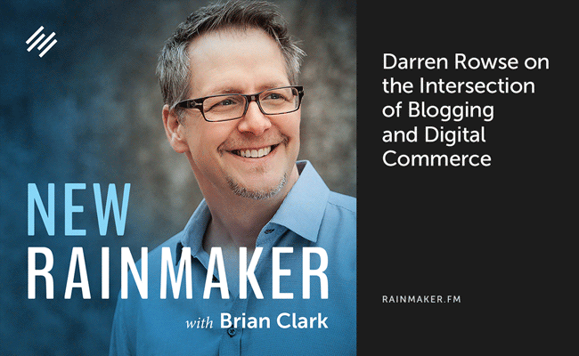 Darren Rowse on the Intersection of Blogging and Digital Commerce