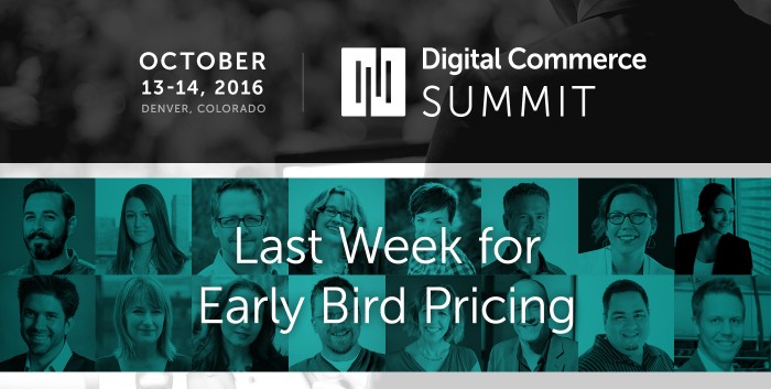 Top 3 Reasons to Get Your Digital Commerce Summit Tickets Now