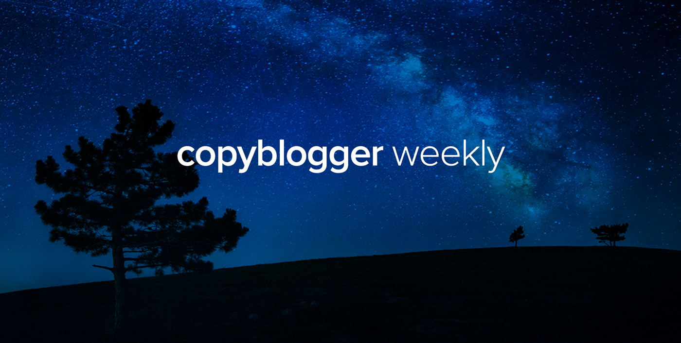 Strongly Worded Advice Week on Copyblogger