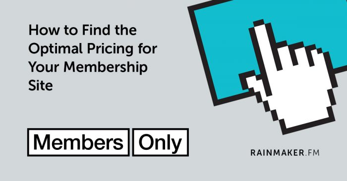 How to Find the Optimal Pricing for Your Membership Site