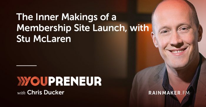 The Inner Makings of a Membership Site Launch, with Stu McLaren